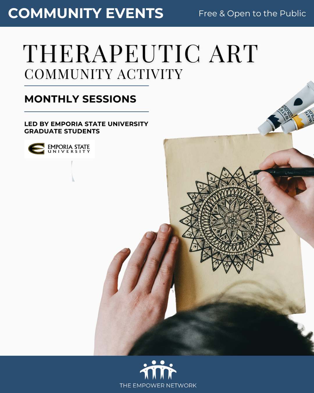 Therapeutic Art Community Sessions